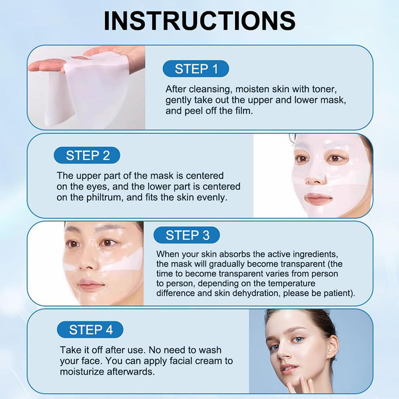 Aura Celeste®Mask Shrink Pore Moisturizing Refreshing Brightening Firming Lift Nourish Skin Care Deep Hydration Moisturizer