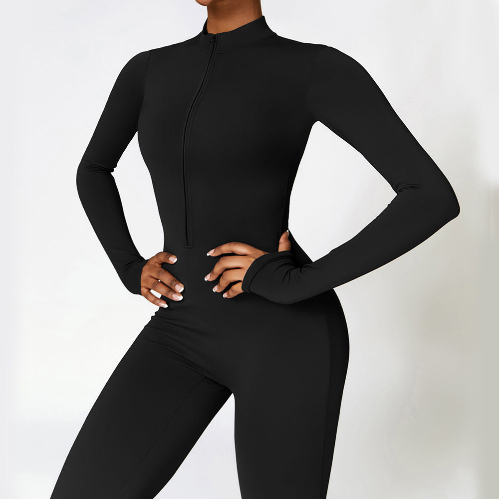 Aura Celeste® BodySuit Magic - Zip Elegant and High-Performance Activewear