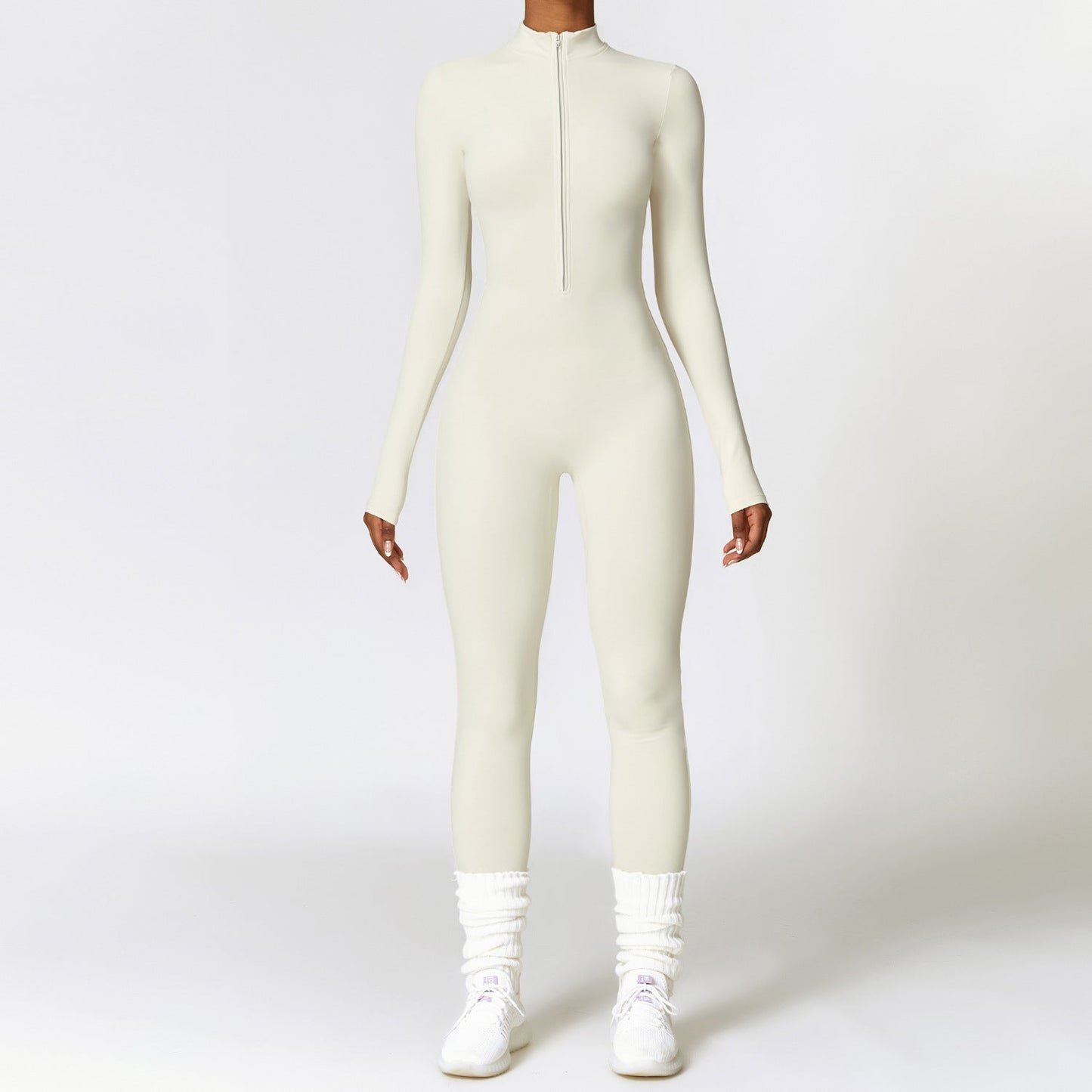 Aura Celeste® BodySuit Magic - Zip Elegant and High-Performance Activewear